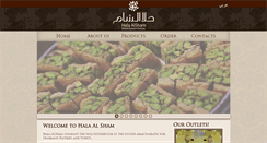 Desktop Screenshot of halaalsham.com