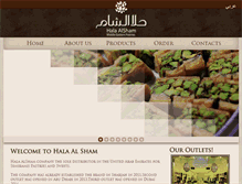 Tablet Screenshot of halaalsham.com